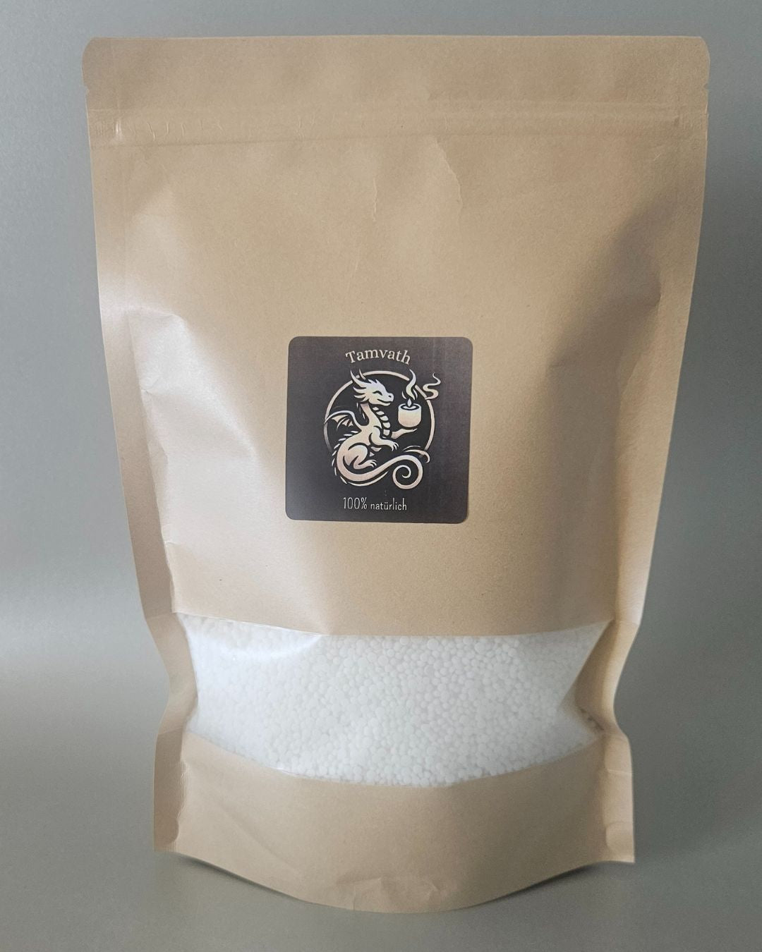Hochwertiges Rapswachs in Granulatform – 100% pflanzlich, biologisch abbaubar und ideal für die Kerzenherstellung.