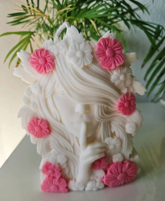 Göttin der Blumen – Kerze