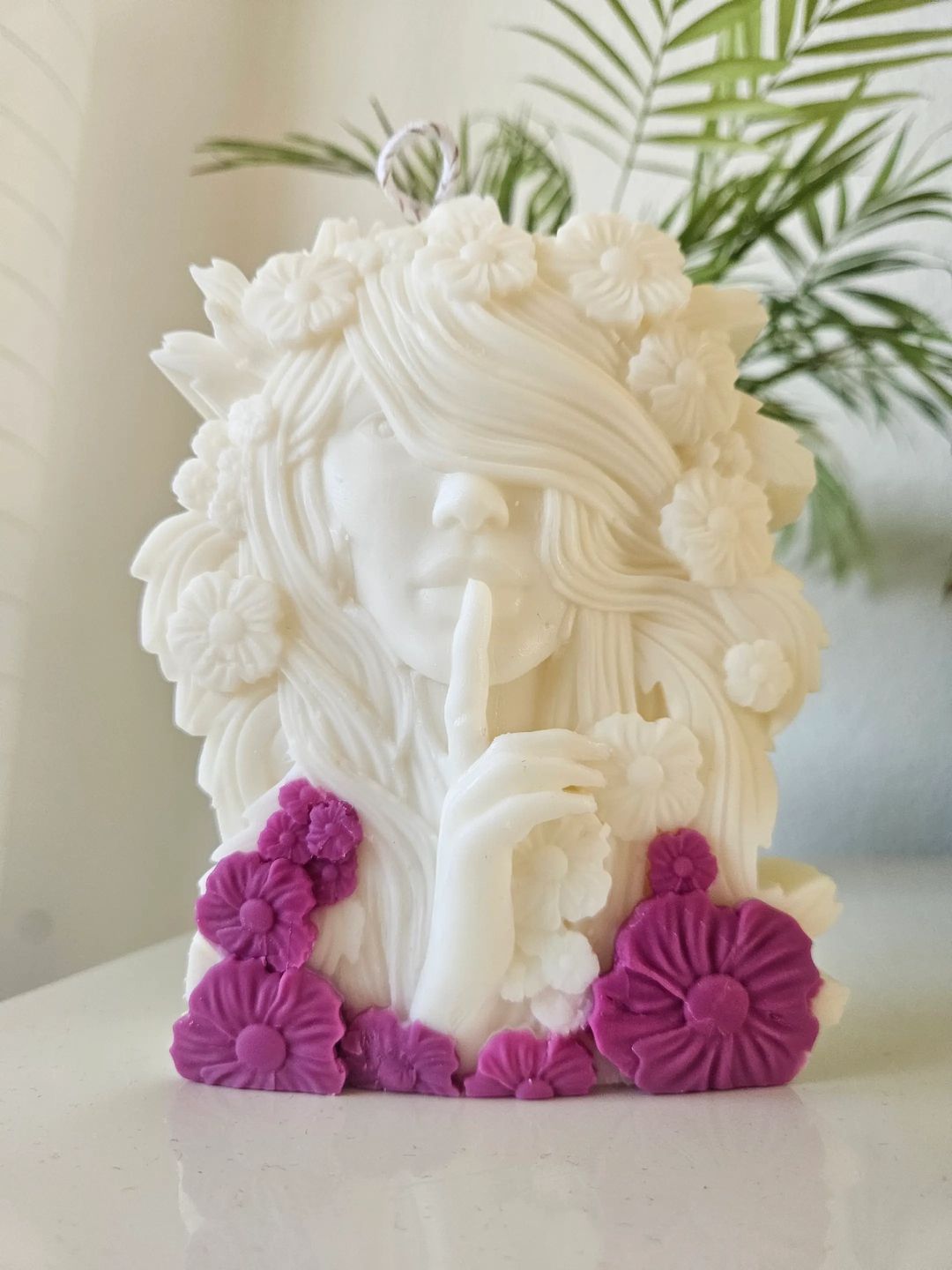 Göttin der Blumen – Kerze